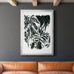 Ink Jungle II - Modern Framed Canvas Print