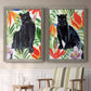 Panther's Paradise I - Premium Framed Canvas 2 Piece Set - Ready to Hang