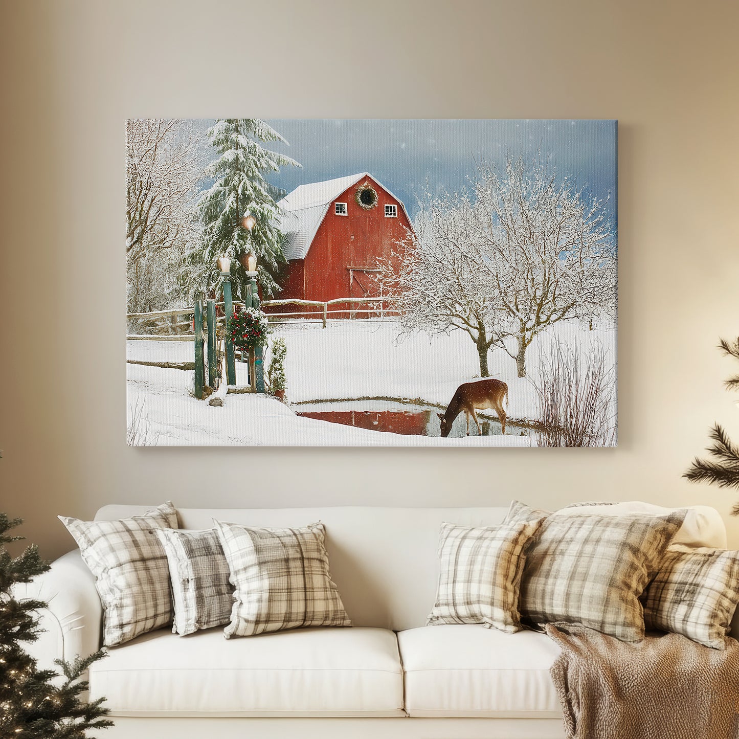 Pearled Whisper - Canvas Art Print