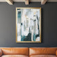 Sea Cavern Strata I - Modern Framed Canvas Print