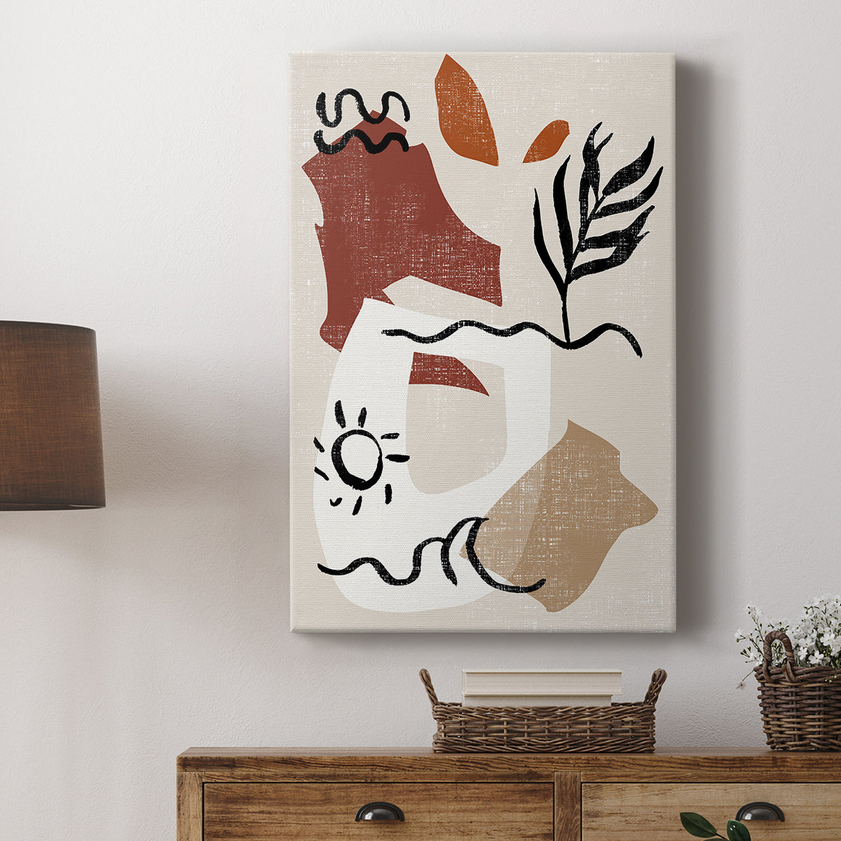 Soft Palms IV - Canvas Art Print