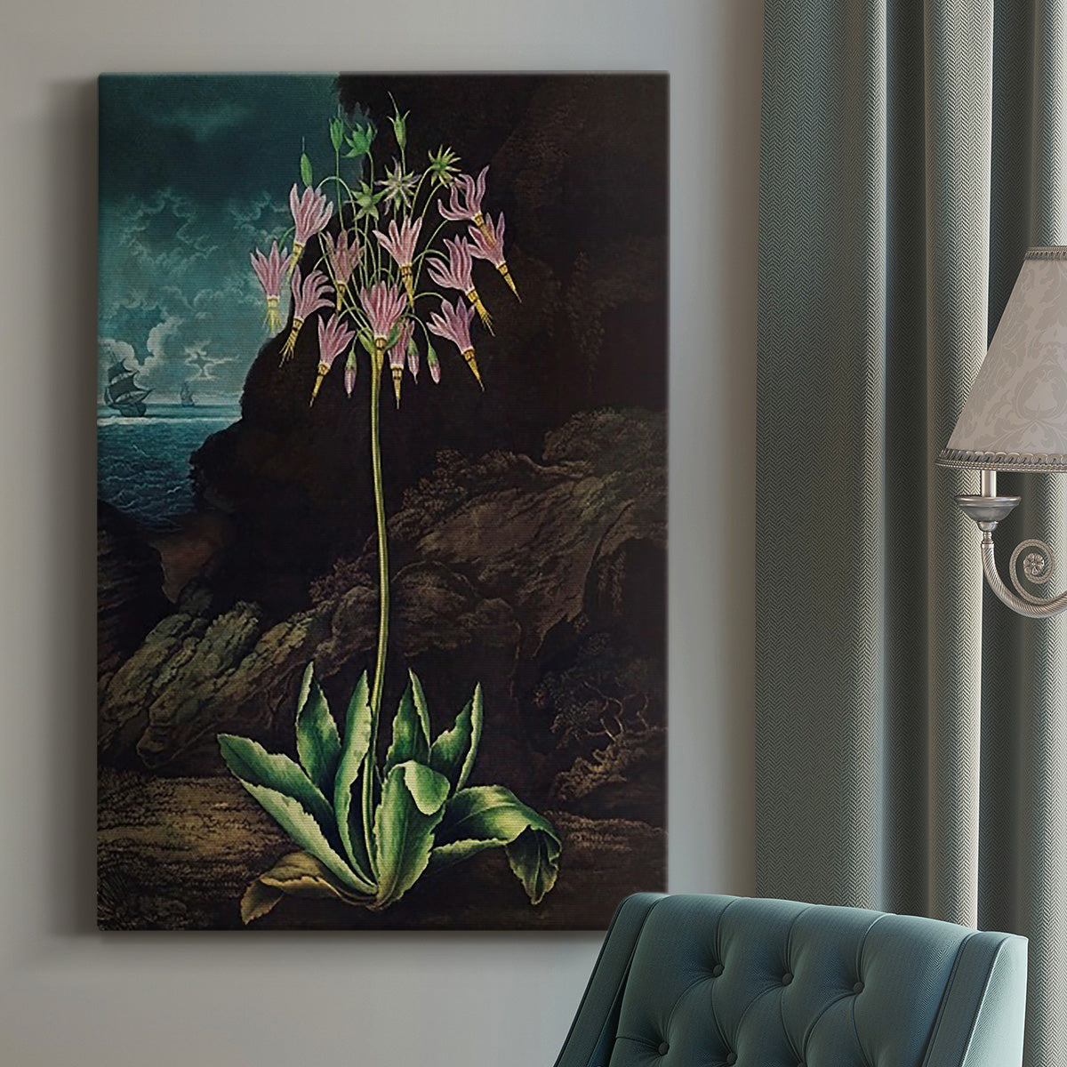 Temple of Flora II - Canvas Art Print