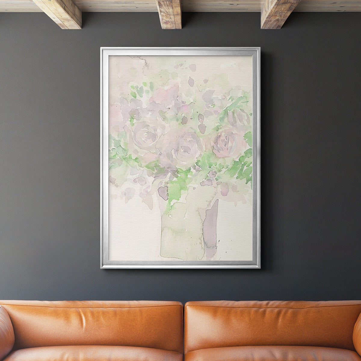 Natural Radiance II - Modern Framed Canvas Print