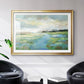 Winding Stream - Modern Framed Art Print