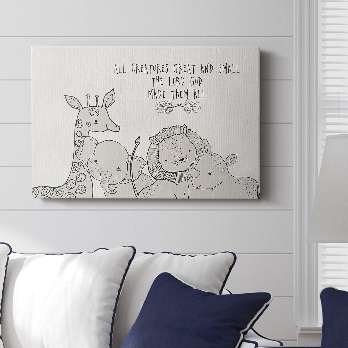All Creatures - Canvas Art Print