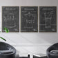 Morning Routine IV - Floater Framed Canvas Set