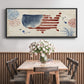 Fourth of July Collection C - Floater Framed Canvas Print