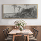 On the Coast of Florida - Floater Framed Canvas Print