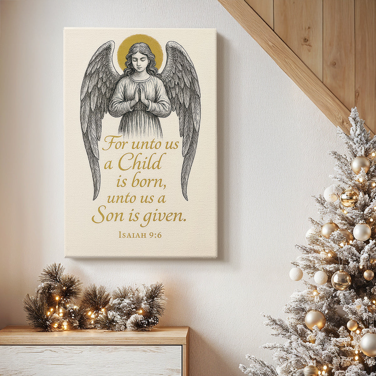 Gilded Promise - Canvas Art Print