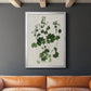 Forest Foliage on Linen III - Modern Framed Canvas Print