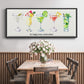 Happy Hour Cocktails - Floater Framed Canvas Print