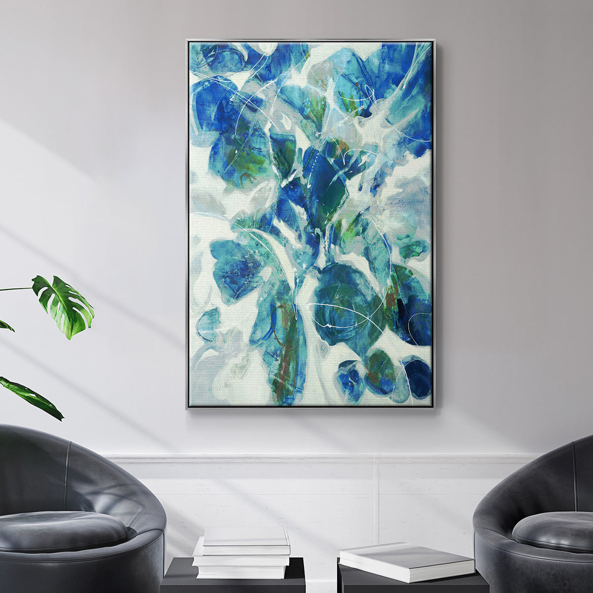 Winding Road -  Framed Canvas Print