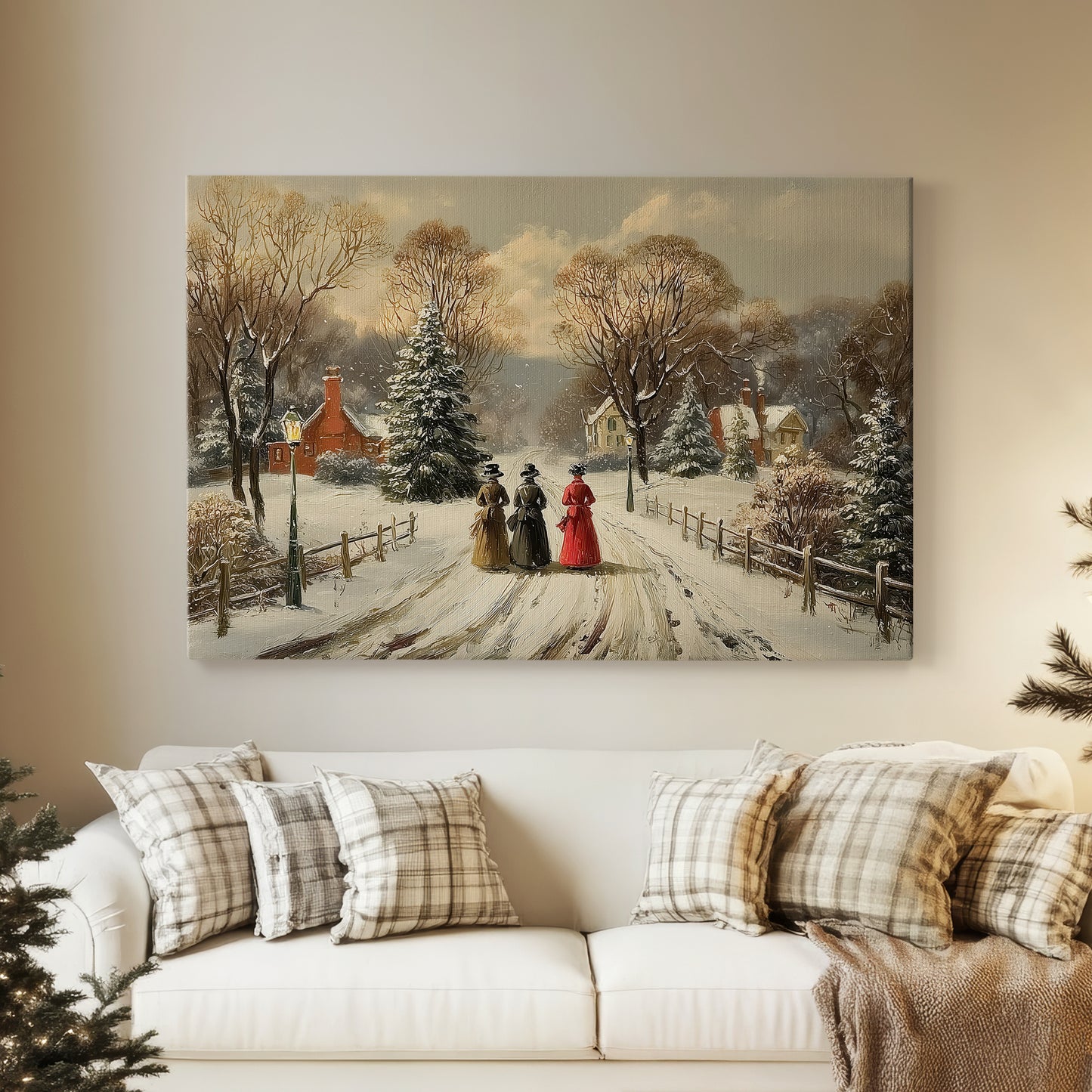 Candlelit Promise II - Canvas Art Print