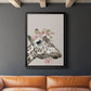 Peek A Boo Giraffe II - Modern Framed Canvas Print