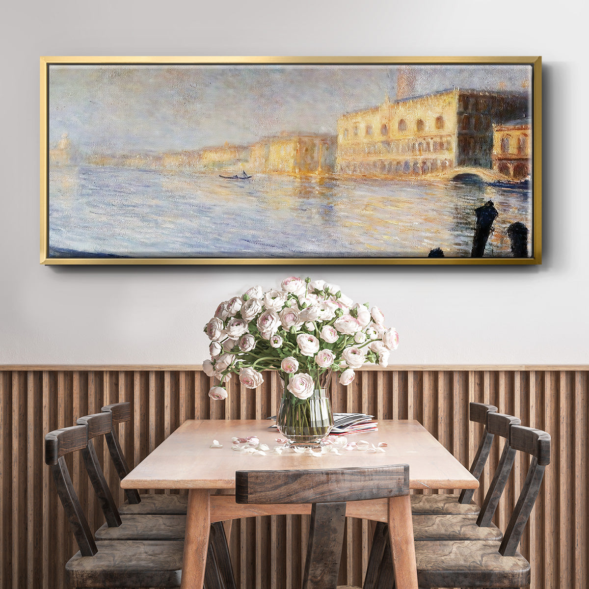 The Doges' Palace, 1908 - Floater Framed Canvas Print