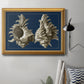 Conch Shells on Navy II Premium Framed Canvas- Ready to Hang