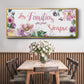 Familias Siempre - Floater Framed Canvas Print