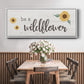 Be a Wildflower - Floater Framed Canvas Print