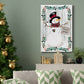 Folk Snowman Forest I Premium Gallery Wrapped Canvas - Ready to Hang