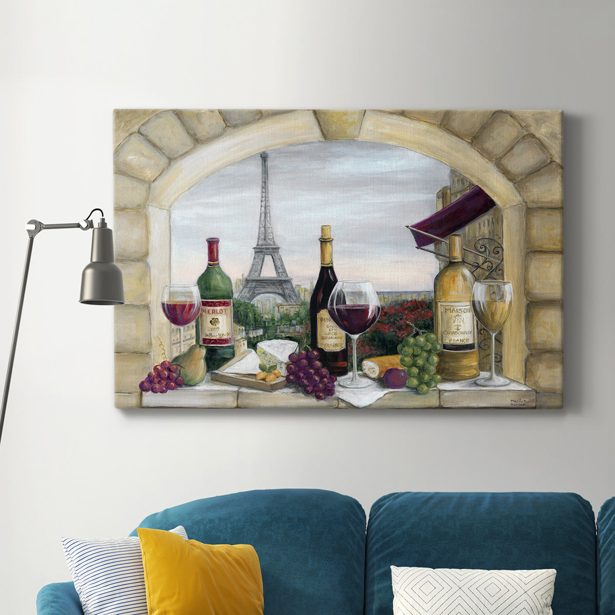 Paris Delight Premium Gallery Wrapped Canvas - Ready to Hang