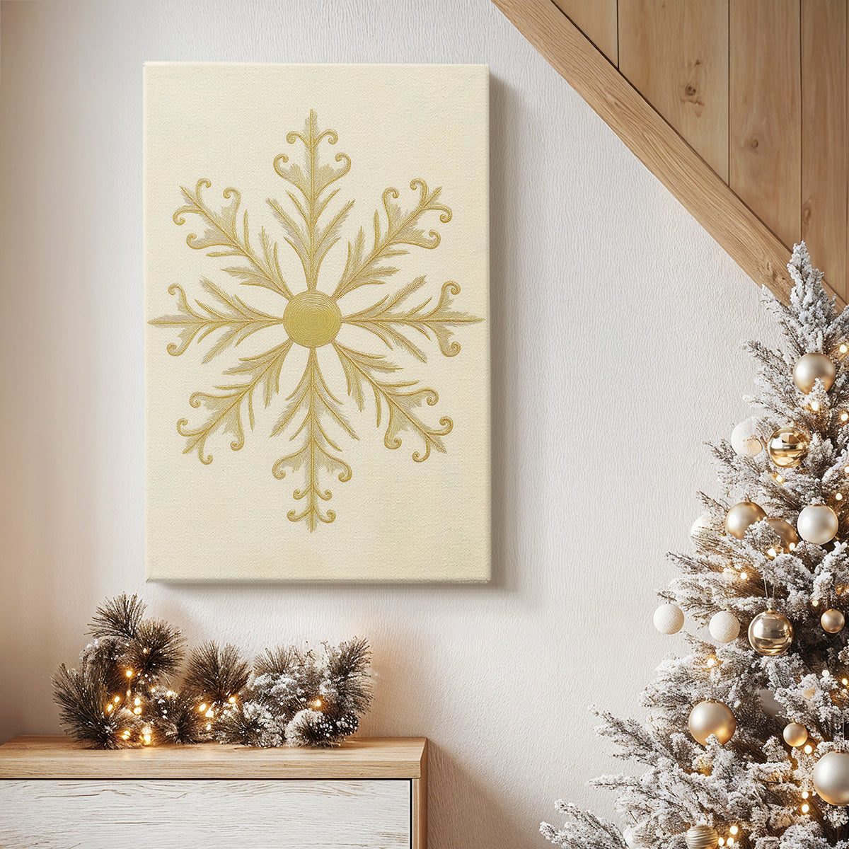 Twilight of Gilded Blessing - Canvas Art Print