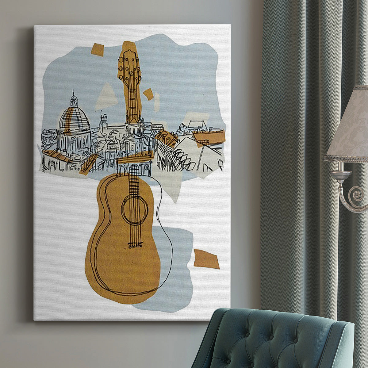 Rehearsal III - Canvas Art Print