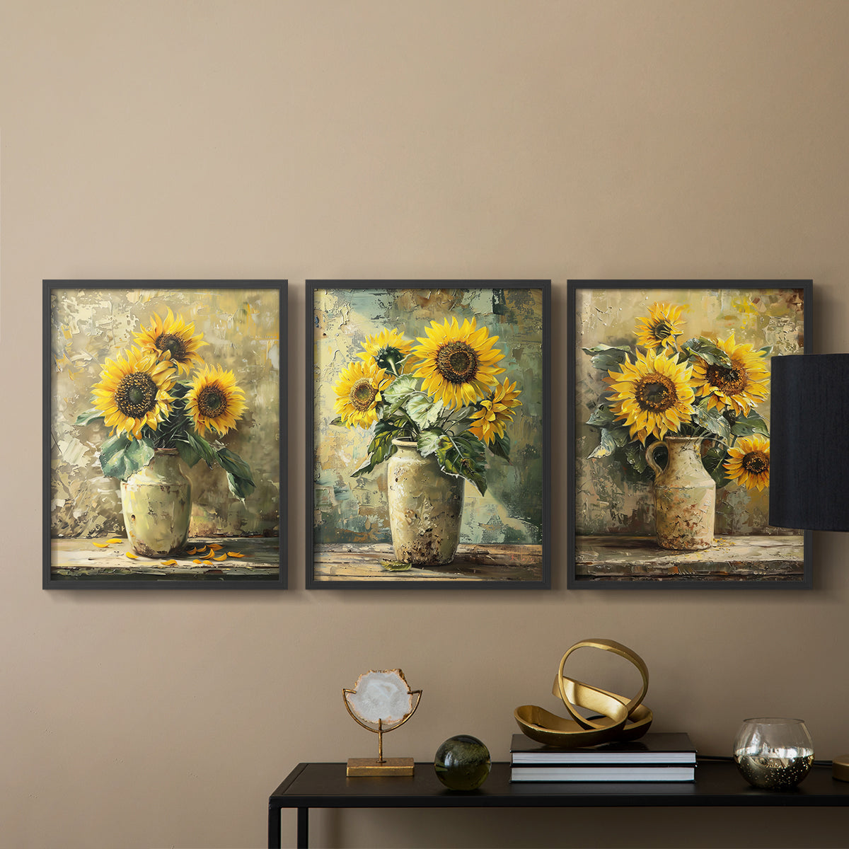 Floral Study Series CLXXI - Restickable Framed Art Set