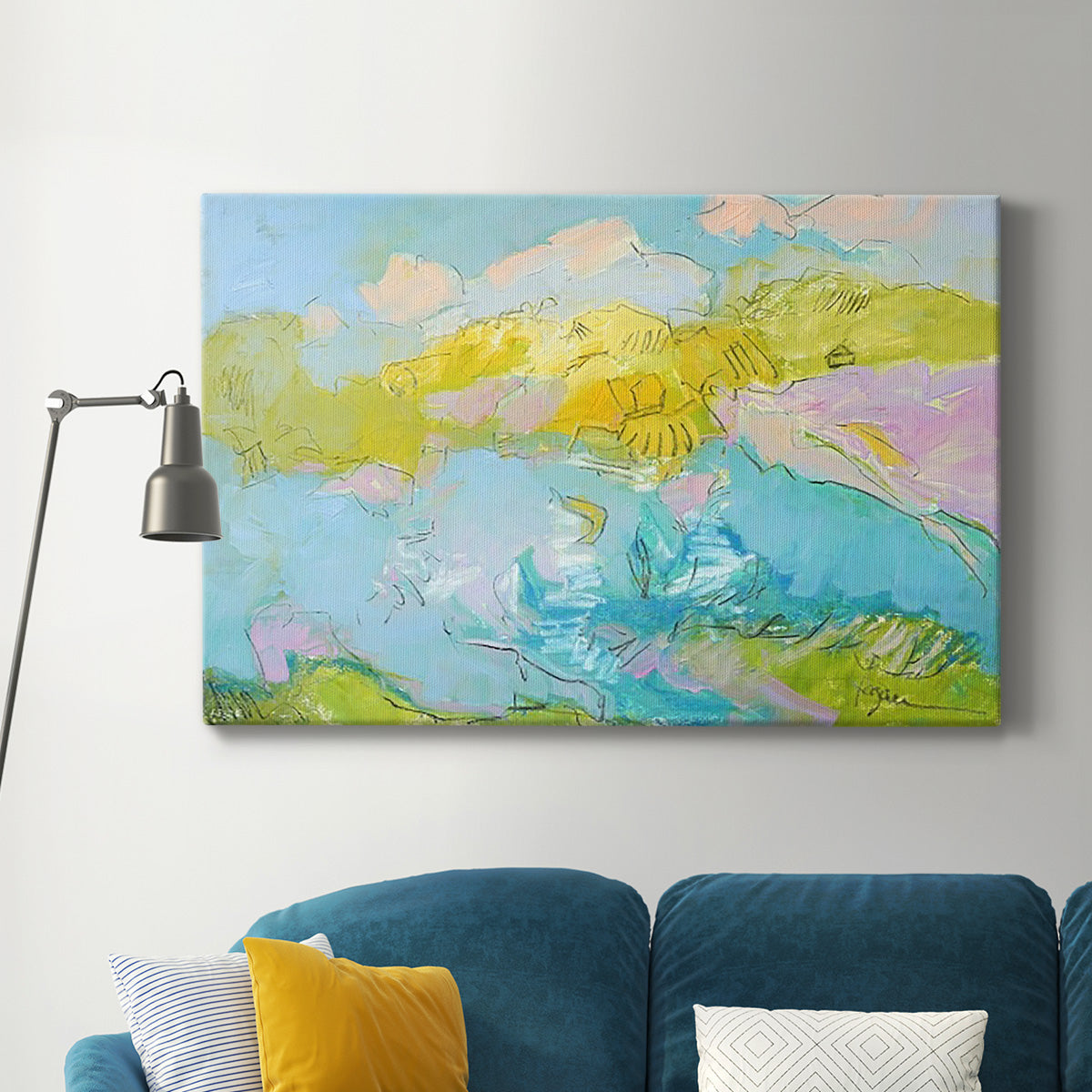 Learning to Fly Premium Gallery Wrapped Canvas - Ready to Hang