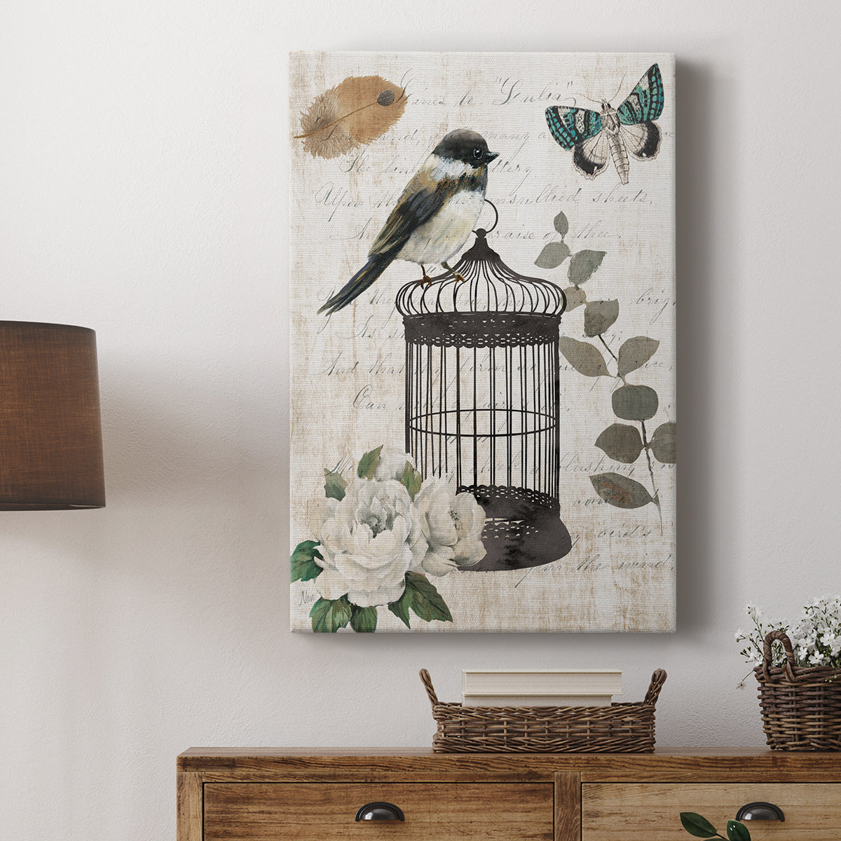 Vintage Menagerie I - Canvas Art Print