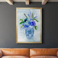 Blue Bouquet I - Modern Framed Canvas Print