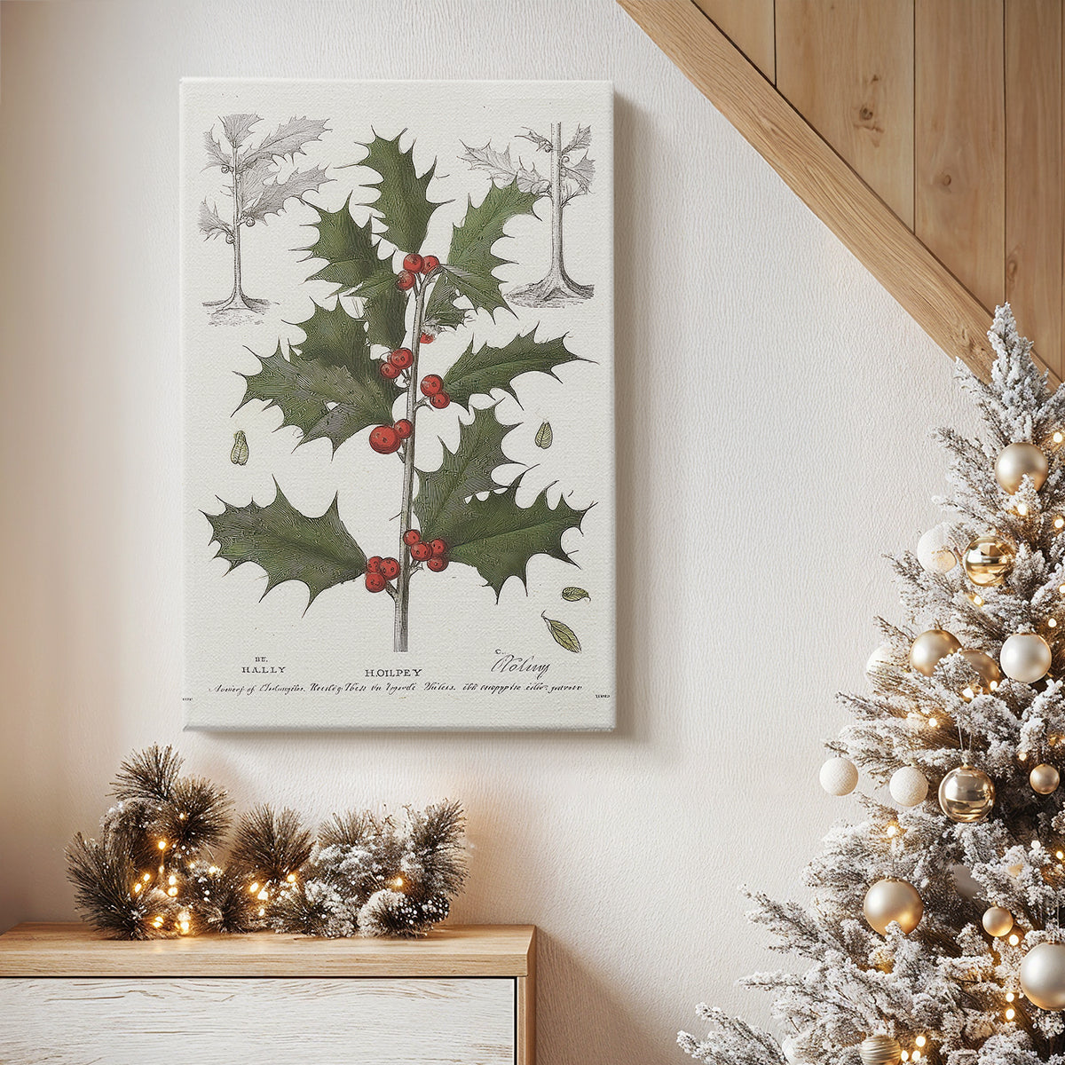 Silver Cottage Whisper - Canvas Art Print