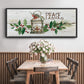 Rustic Peace - Floater Framed Canvas Print