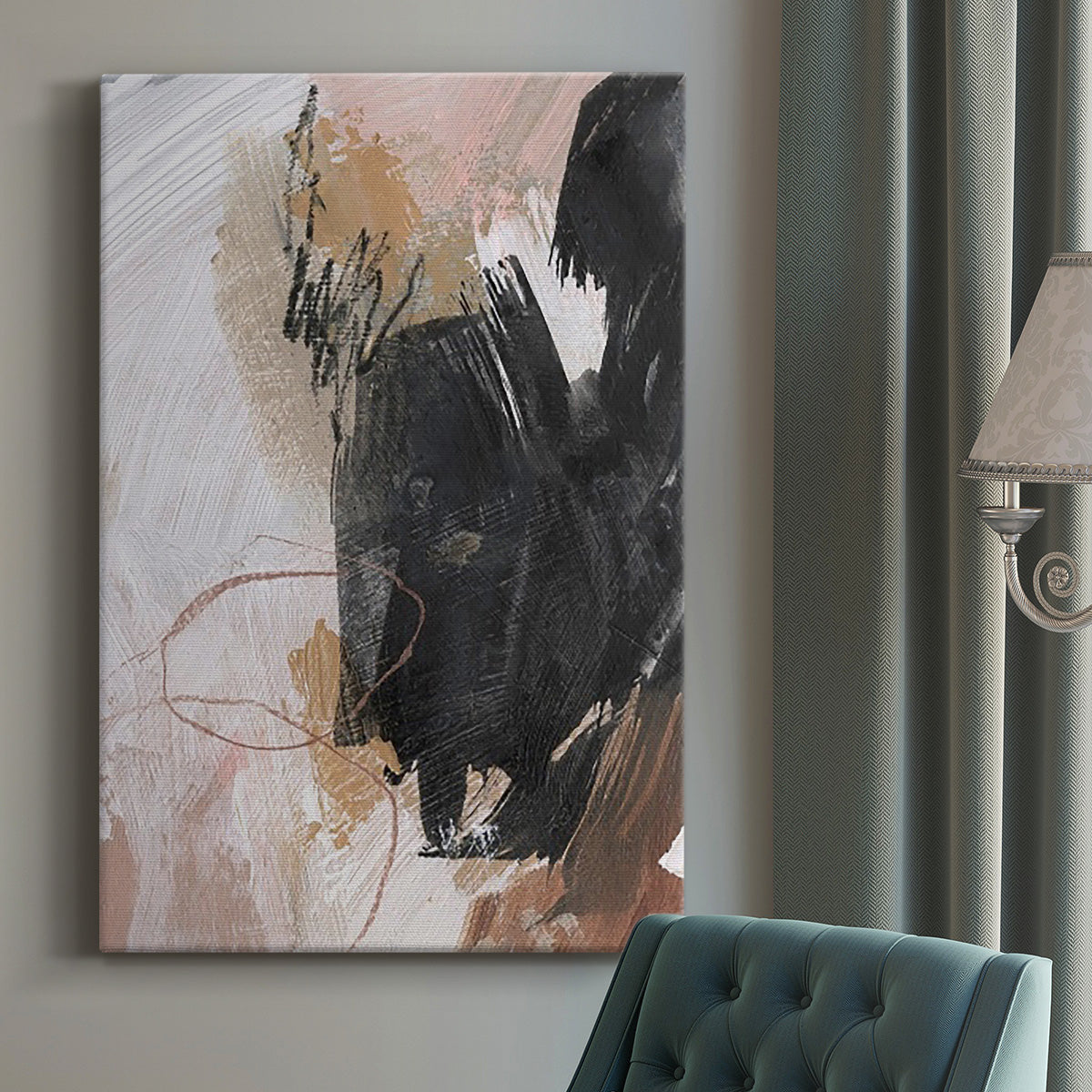 Unbleached Neutrals III Premium Gallery Wrapped Canvas - Ready to Hang