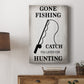 Gone Fishing - Canvas Art Print