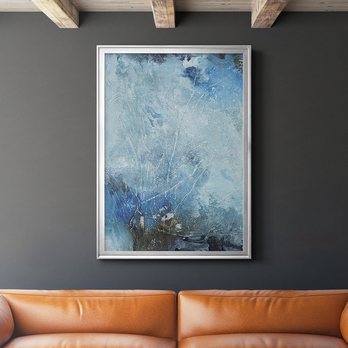 Coastal Seas III - Modern Framed Canvas Print