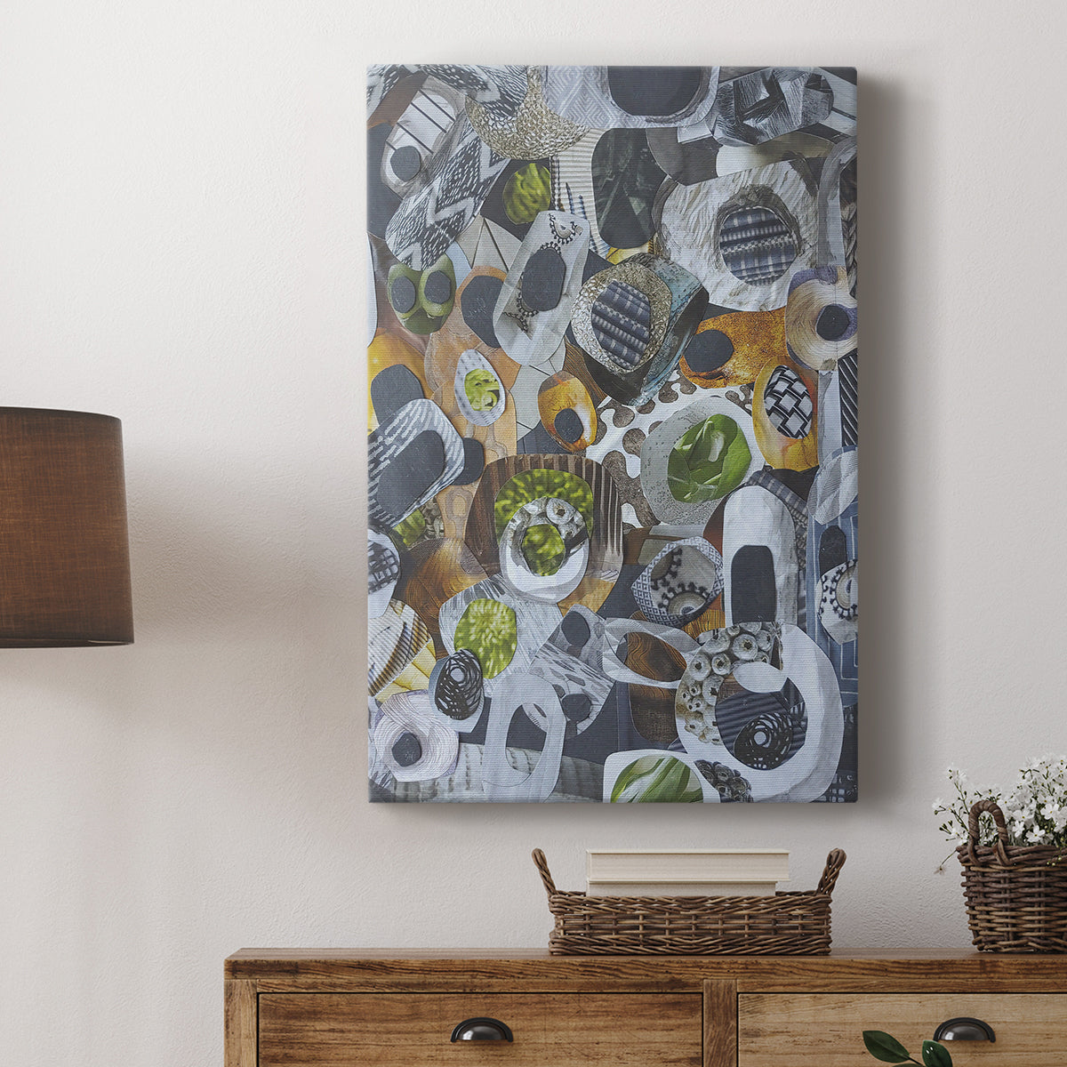 Big Sur Stones and Kelp - Canvas Art Print