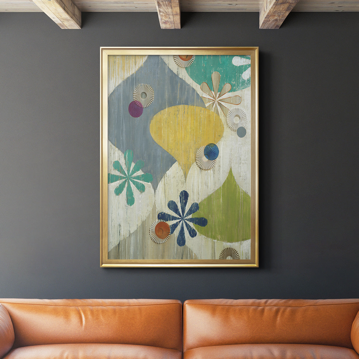 Asterisk - Modern Framed Canvas Print