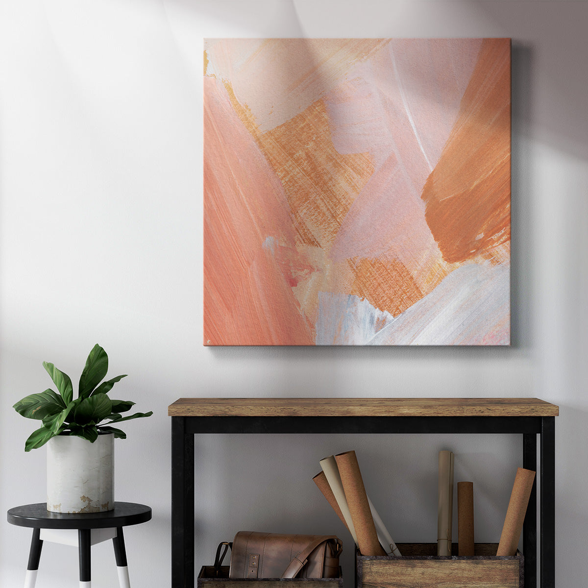 Pink Vanilla IV - Canvas Art Print