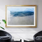 Aegean Blue Water - Modern Framed Art Print