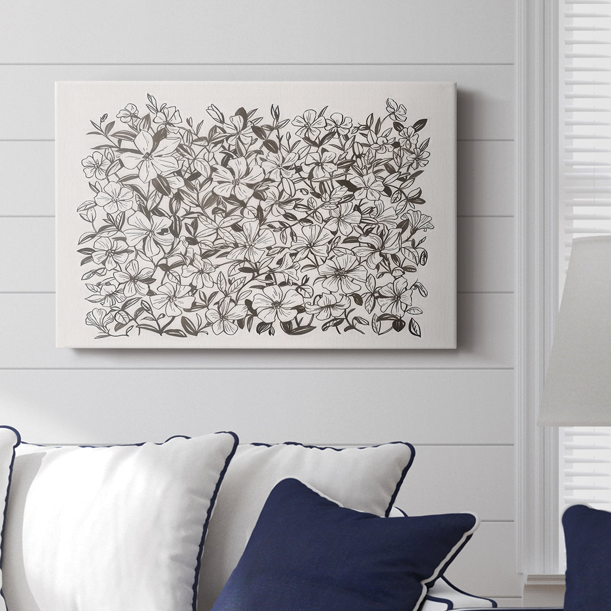 Periwinkle Daze III - Canvas Art Print