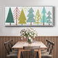 Modern Holiday Collection D - Floater Framed Canvas Print