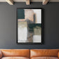 Marble Block Symmetry III - Modern Framed Canvas Print