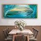 Big Wave - Floater Framed Canvas Print