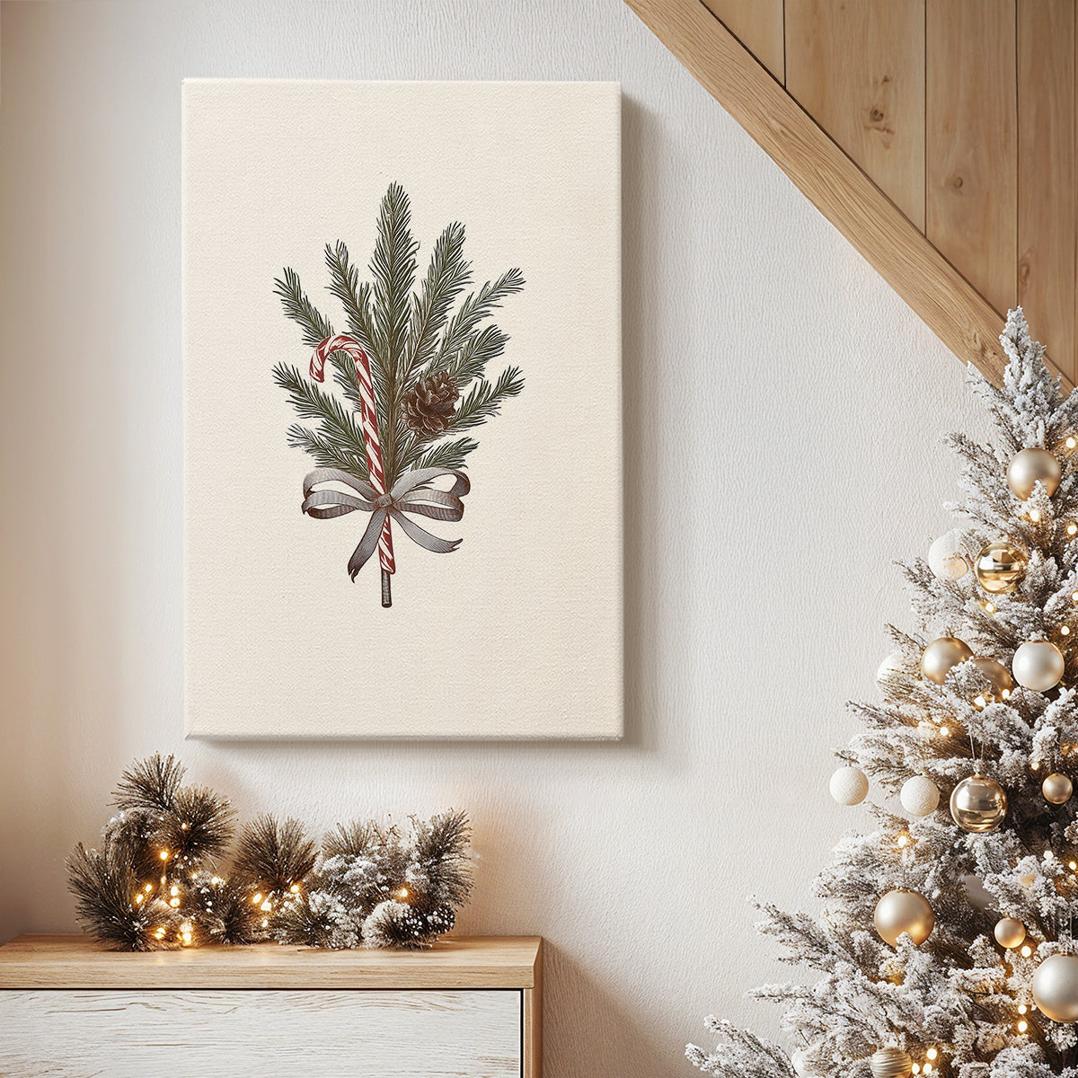 Silver Cathedral at Night - Canvas Art Print