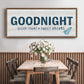 Sleep Tight Sweet Dreams - Floater Framed Canvas Print