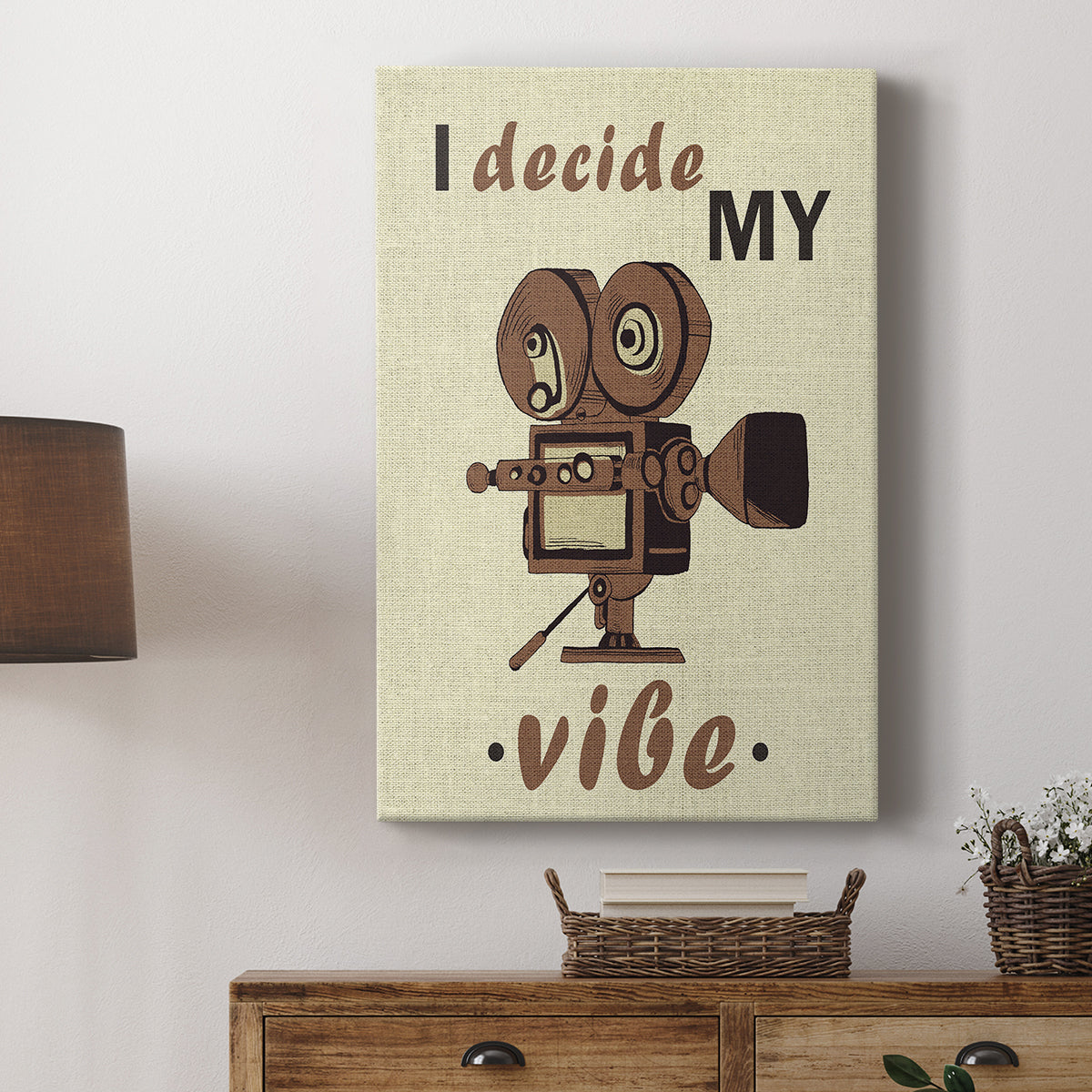 Movie Time III - Canvas Art Print