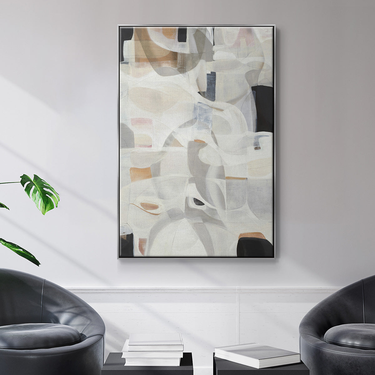 Windswept - Framed Premium Gallery Wrapped Canvas L Frame - Ready to Hang