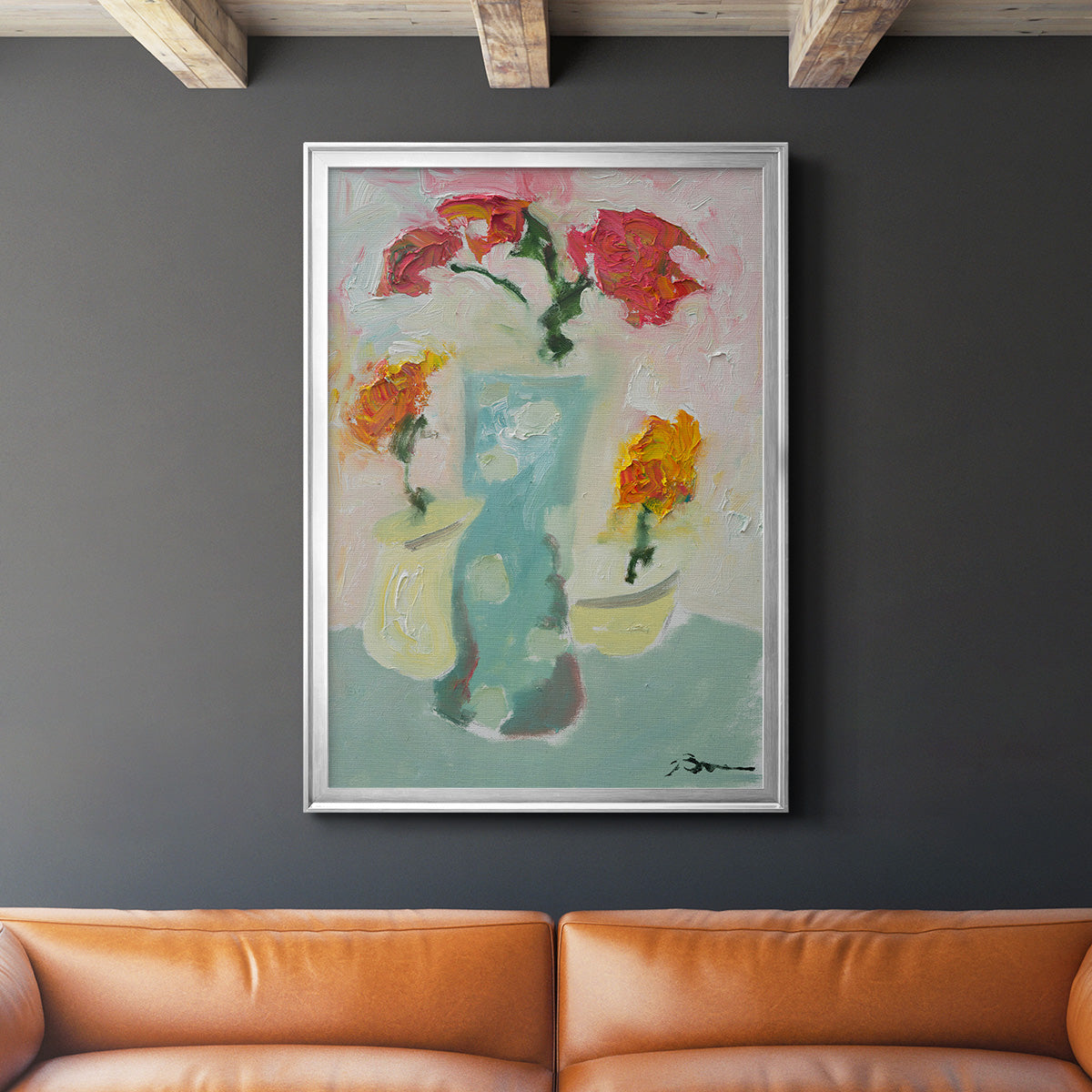 The Matriarch - Modern Framed Canvas Print