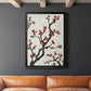 Red Berry Branch I - Modern Framed Canvas Print