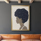 Heavenly Hair I - Modern Framed Canvas Print